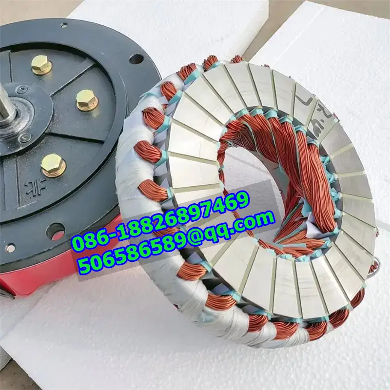 kiváló minőségű állandó mágneses generátor mag nélküli generátor ac generátor axiális fluxus motor mag