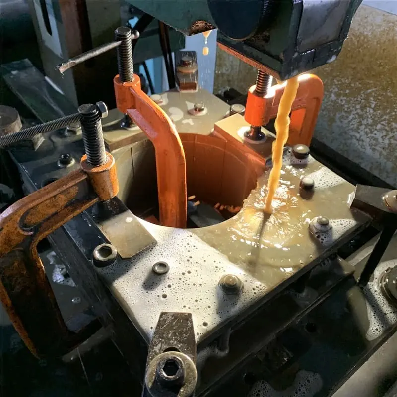 Procesamiento de corte de alambre de láminas de acero al silicio