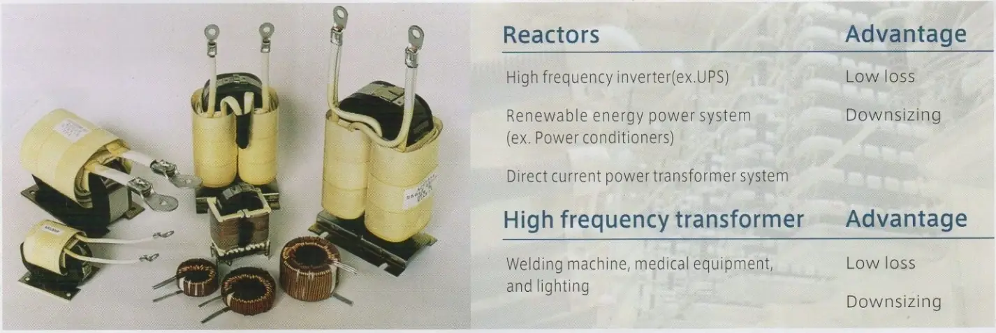 GT-080 ултра тънък силициев реактор трансформатор