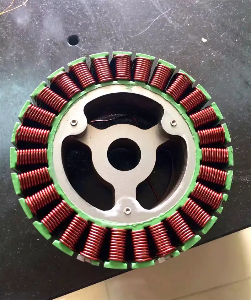 how to make a stator coil