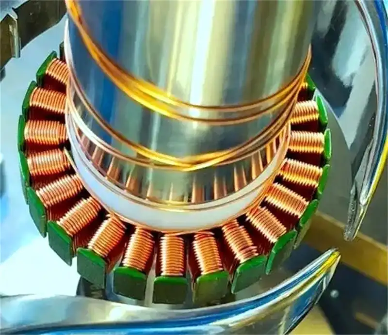motor stator coil winding