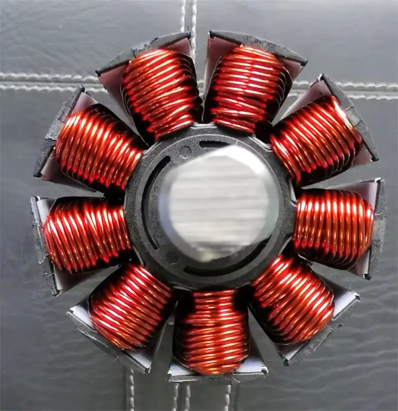 enrolamento da bobina do estator do motor