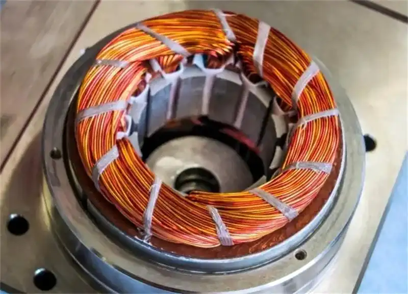 Stator and rotor Coil Winding