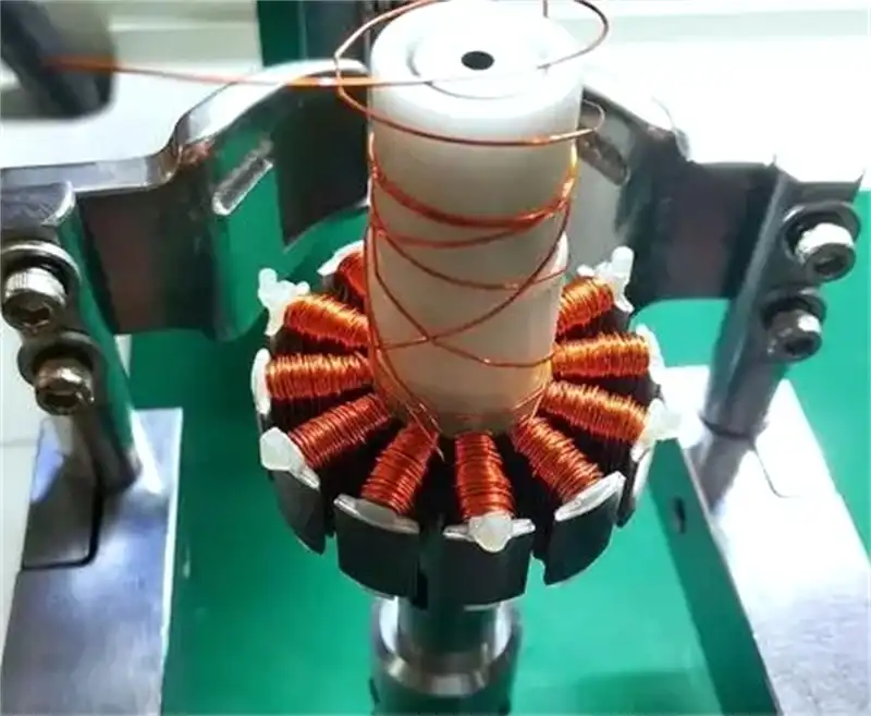 Stator- en rotorspoelwikkeling