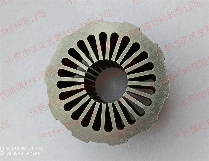 baosteel ultra thin silicon motor stator and rotor core